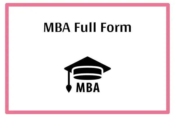 MBA Full Form In Marathi