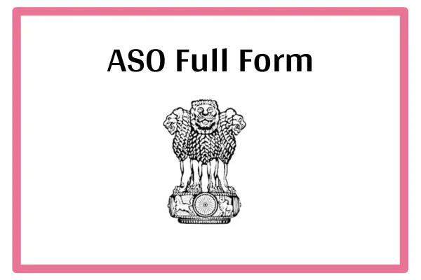 ASO Full Form In Marathi