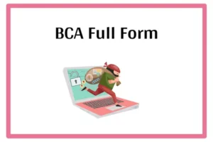 BCA Full Form In Marathi