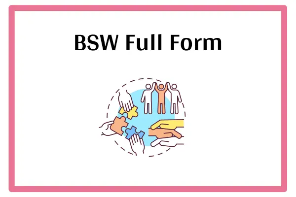 BSW Full Form In Marathi