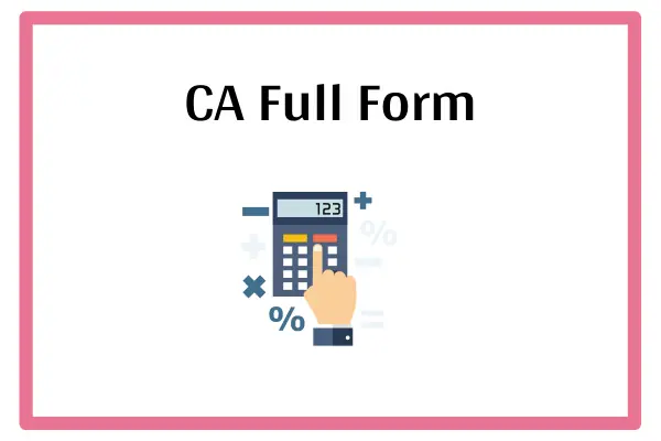 CA Full Form In Marathi