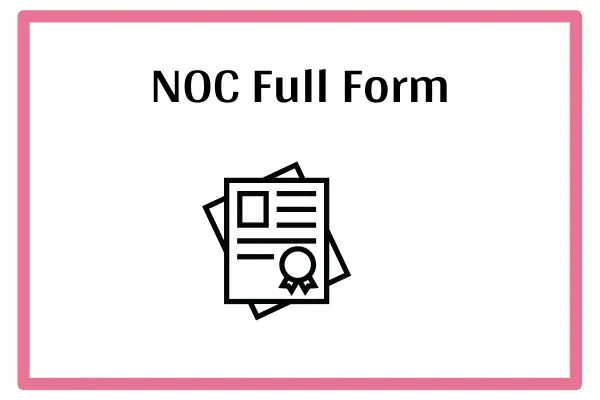 NOC Full Form In Marathi