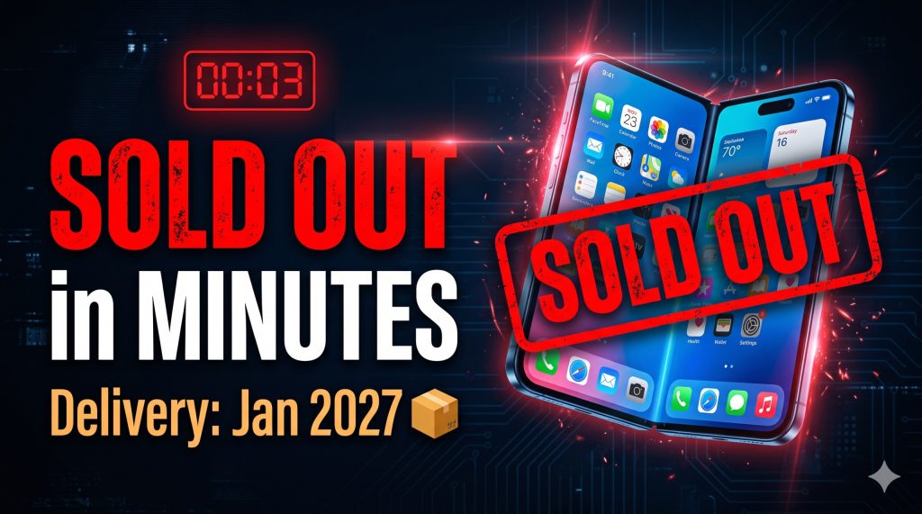 iPhone Duo Sells Out Within Minutes, Delivery Estimates January 2027